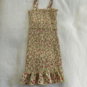 Floral, tight, size small dress.